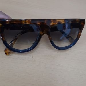 Celine 41026 Tortoise/Blue sunglasess